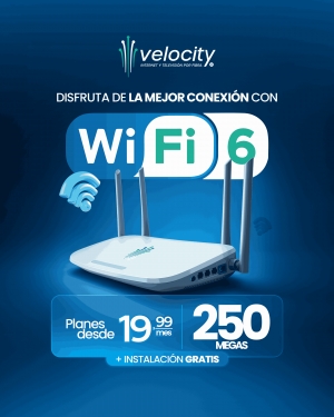 Velocity impulsa la nueva era de conectividad en Loja con WiFi 6 y compartici&oacute;n uno a uno