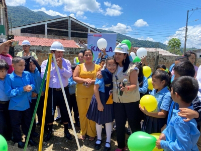 Nuevo bloque de aulas en la Unidad Educativa &ldquo;General Epiclachima&rdquo;