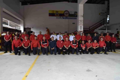 Bomberos de Zamora Chinchipe, Loja y Morona Santiago dan inicio al curso B&aacute;sico de Sistema de Comando de Incidentes