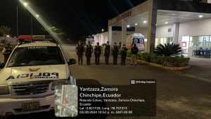 Persona herida por arma de fuego en Yantzaza