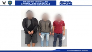 Incautaci&oacute;n de sustancias sujetas a fiscalizaci&oacute;n en el distrito Paquisha