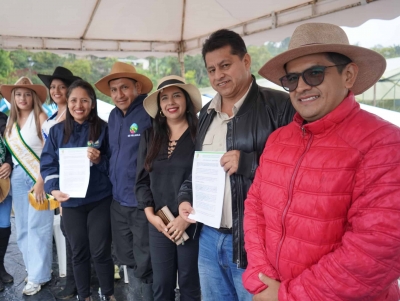 Palanda fortalece el sector pecuario con alianza interinstitucional