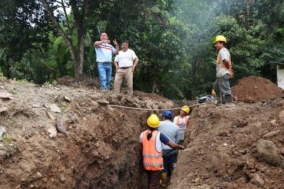 Avanza la construcci&oacute;n del alcantarillado en los barrios Cartagena y El Progreso