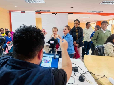 En Palanda, 150 ciudadanos se beneficiaron con las brigadas m&oacute;viles del Registro Civil