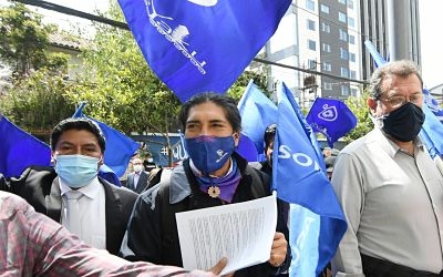 Yaku P&eacute;rez present&oacute; primera demanda de inconstitucionalidad en contra de reforma tributaria
