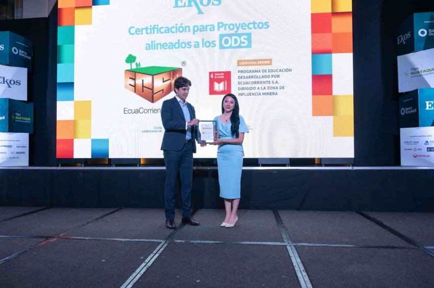 Ecsa fue certificada como empresa alineada a los objetivos de desarrollo sostenible
